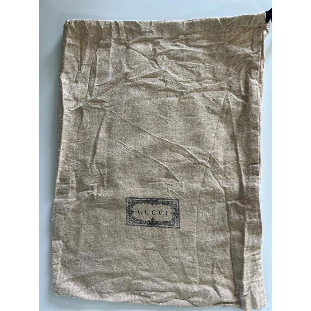 Gucci dust bag. pls see pics for details.Used but good condition.